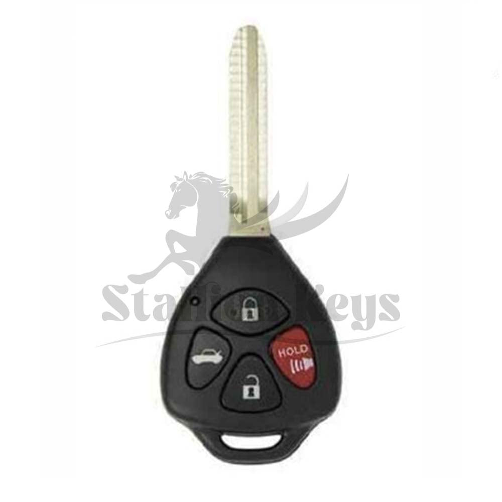 2006-2011 Toyota Camry / Corolla / 4-Button Remote Head Key / PN: 89070-06232 / HYQ12BBY / 4D 67 Chip / AFTERMARKET 2006-2011 Toyota Camry / Corolla / 4-Button Remote Head Key / PN: 89070-06232 / HYQ12BBY / 4D 67 Chip / AFTERMARKET